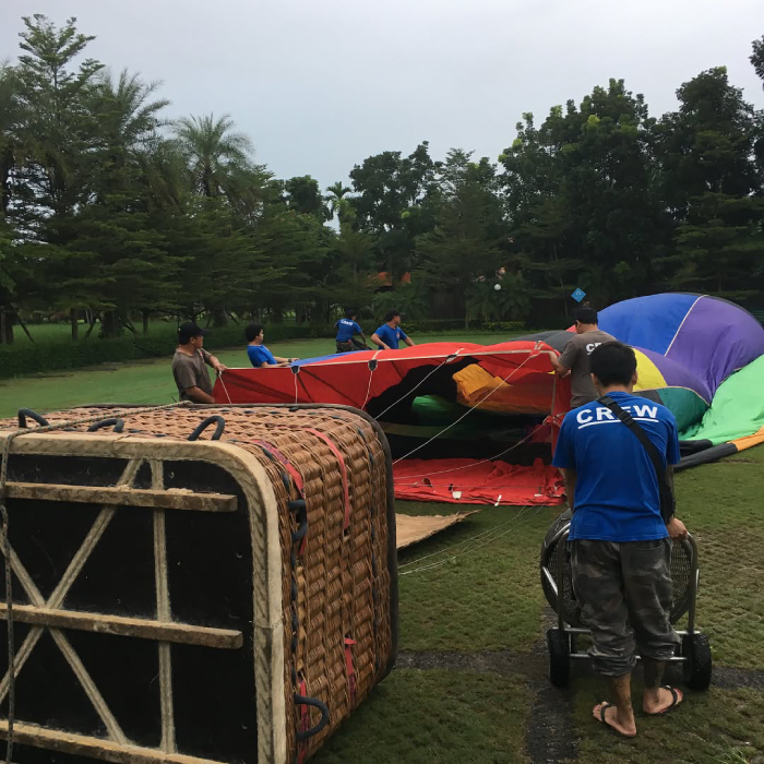 khinh khí cầu ở Chiang Mai